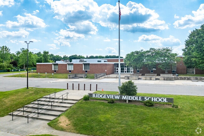 Ridgeview Middle School is recognized for its academic excellence.