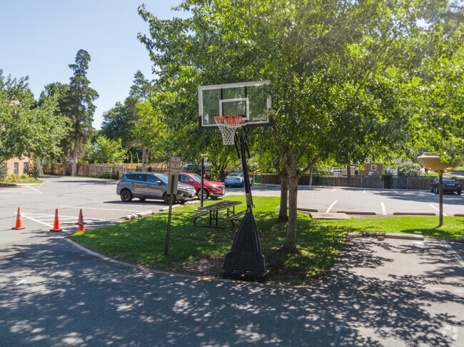 Practice your three-point-shot at Grace Christian Academy in West Falls Church.