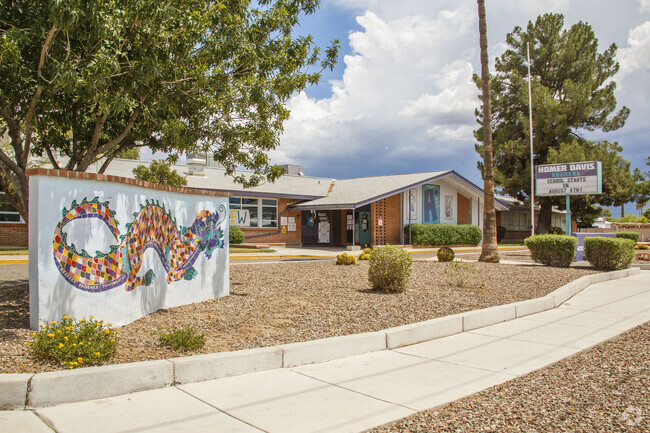 Homer Davis Elementary School cares for more than 500 Flowing Wells students each year.