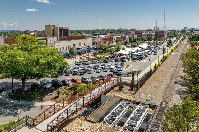 Downtown Hickory is welcoming,  drawing visitors and locals from nearby Ridgeview and more.