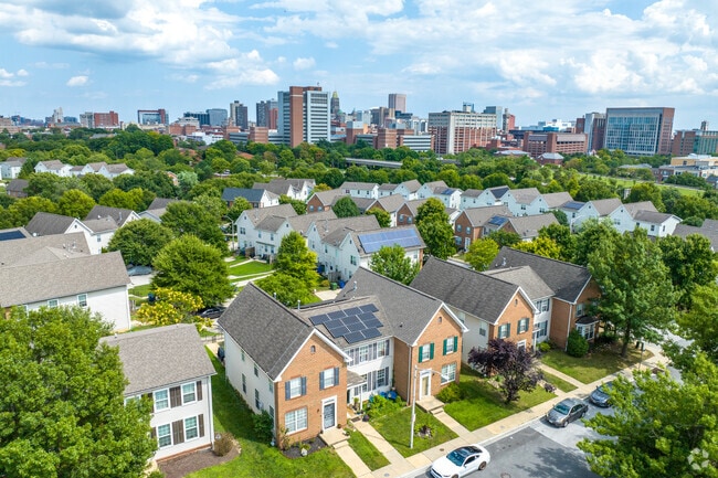 Heritage Crossing is a beautiful neighborhood right outside of Baltimore.