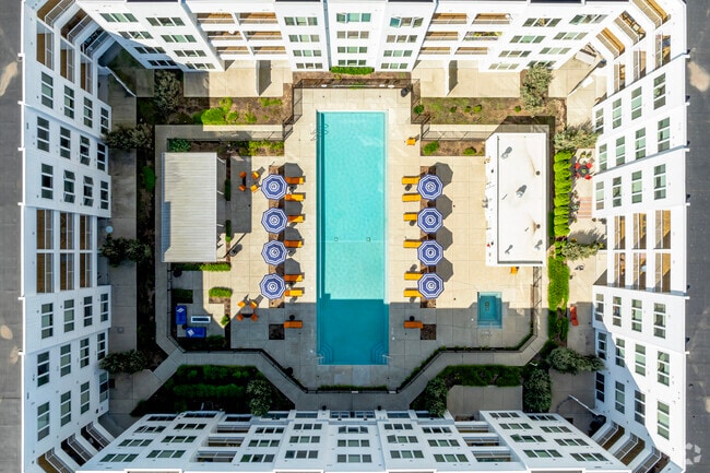 Community Pool Aerial