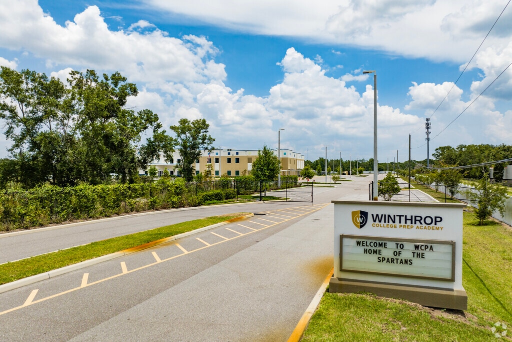 Students at Winthrop Prep (WCPA) have an opportunity to take college-level courses.