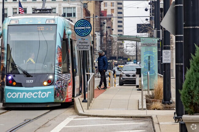 The Connector streetcars offer transportation for residents of Pendleton.