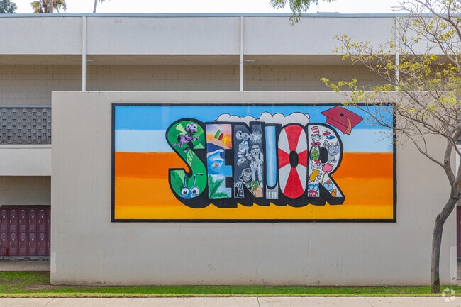 El Modena High School is a good school to meet new friends.