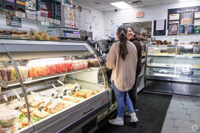 Breakfast at Butterworths Bagel Bakery in a neighboring community is a popular way to start the morning for Tappan residents.