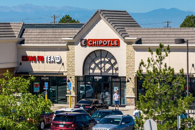 Stop for lunch at the Smoky Hill Town Center in Park View.