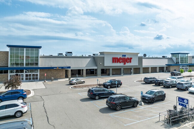 Shoppers can complete one-stop shopping at the giant Meijer in Canton Township.