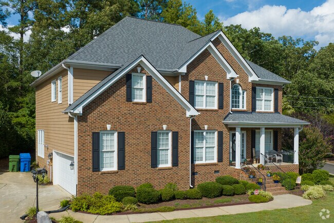 Fuquay-Varina offers neighborhoods with larger two-story homes.