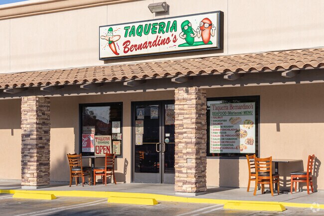 China Lake Acres residents can enjoy authentic Mexican dishes at the nearby Taqueria Bernardino's.