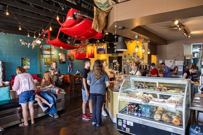 The coffee lovers in Ridge love to get a morning brew at Love Mug Coffee Shop.