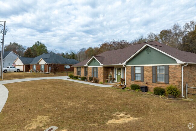 Most homes in Gurley Alabama are well maintained and kept attesting to the pride of locals.