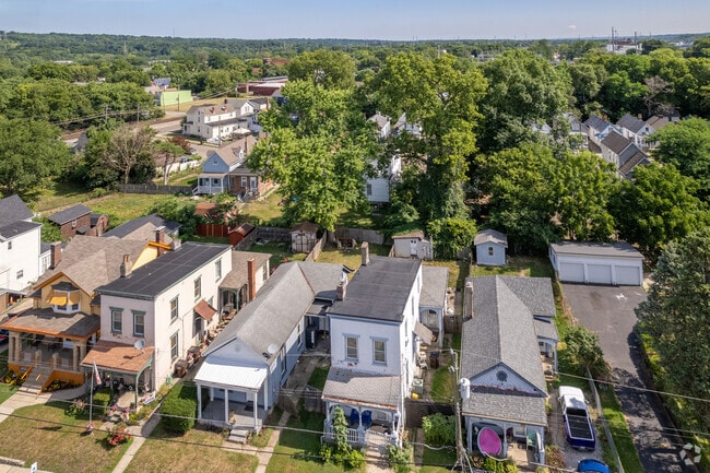 Elmwood Place sits along Mill Creek just north of downtown Cincinnati.