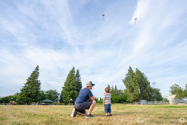 The field at Danny Nunn Park is great for flying a kite.