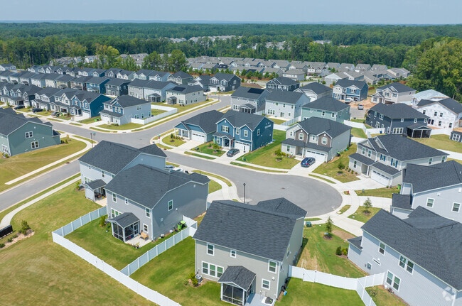 New Hill is growing and showcasing several new neighborhoods.