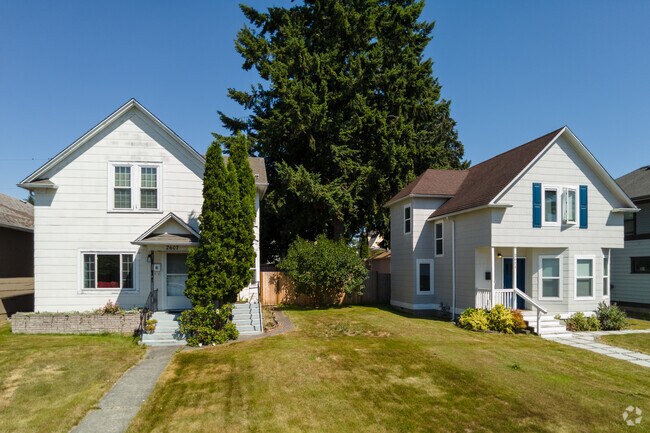 Larger traditional style homes in Delta.
