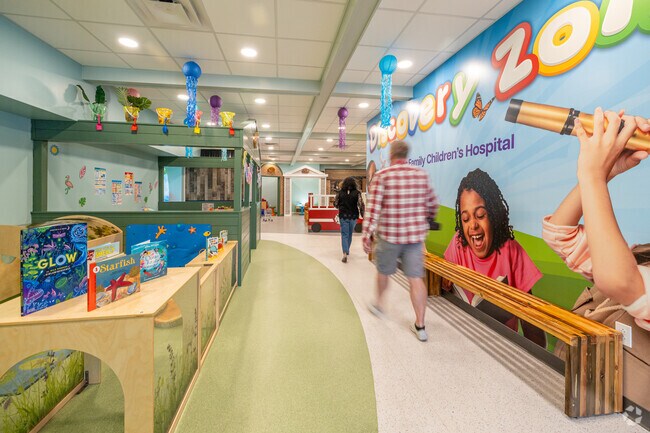 The Huntington Children's Museum has several play areas in the West Huntington neighborhood.