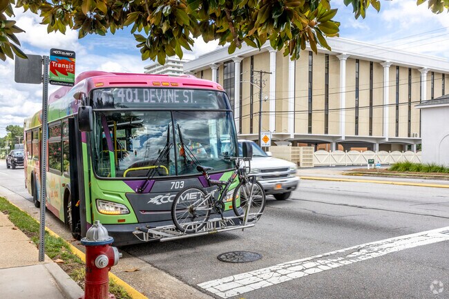 The Comet Transit system offers service to all of Metro Columbia and Killian.
