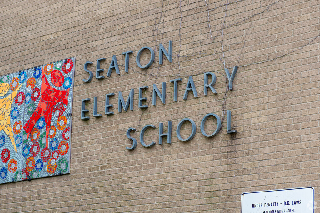 Seaton Elementary School serves students from preschool through fifth grade.