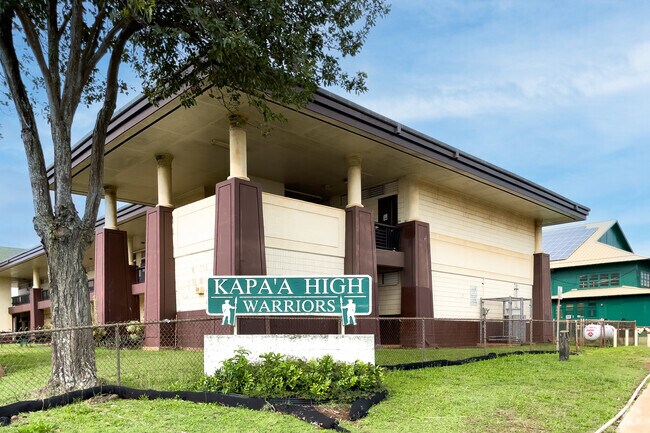 Students excel at Kapaa High School.