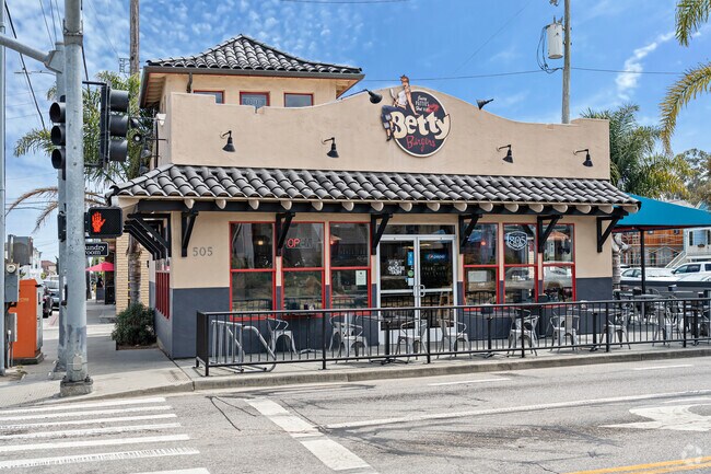 Enjoy a tasty meal at Upper Seabright's beloved Betty Burgers, a local favorite for dining.