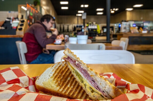 Grab a satisfying bite to eat at Cheese Louise Sandwiches on Main Street in Rice Lake.