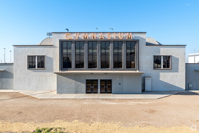 The Calipatria High School gymnasium is state of the art.
