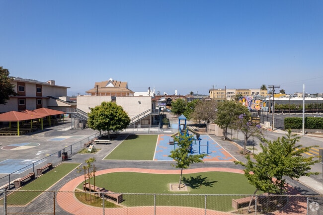 Union Avenue Elementary has multiple playgrounds for students to enjoy.