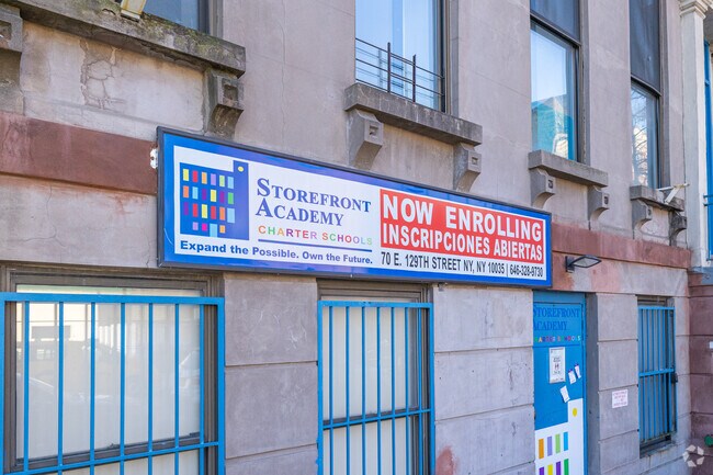 Storefront Academy Harlem has a strong reputation.