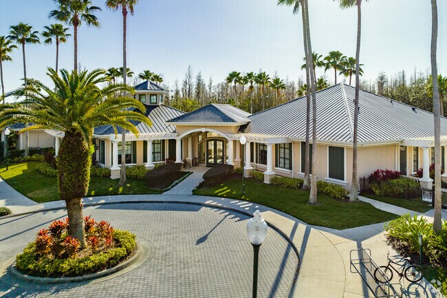 A community center and clubhouse serve residents of Tampa's Arbor Greene neighborhood.