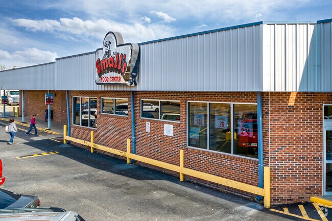 Residents can do their weekly shopping at the Smalls Food Center in Kershaw.