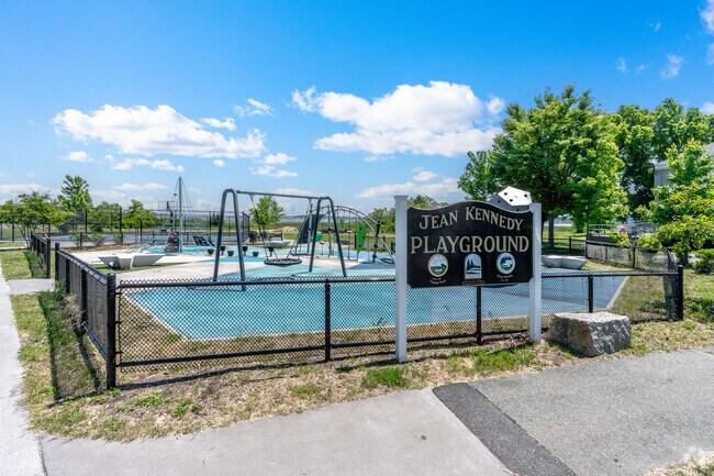Enjoy the newly renovated Jean Kennedy Playground in Germantown.