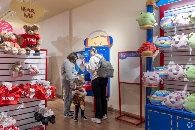 Build-A-Bear Workshop at Oak Park Mall in Pinehurst creates custom stuffed animals.