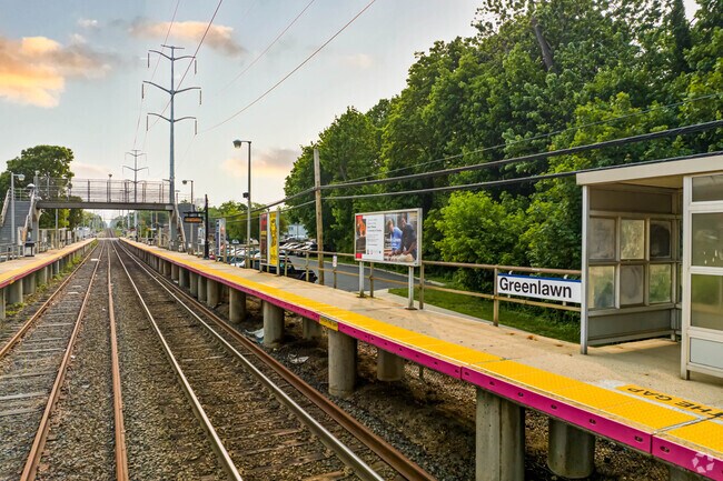 Commute to Manhattan from the Greenlawn station in about 60 minutes.