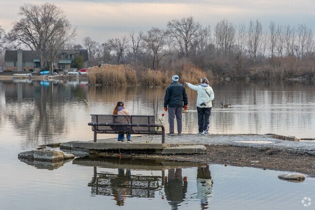 Centennial Park, the biggest park in Orland Park, is short drive from Silver Lake South.