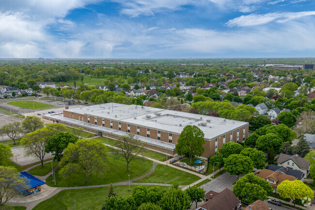 Students in the Arlington Heights neighborhood can attend Andrew Douglas Middle School.