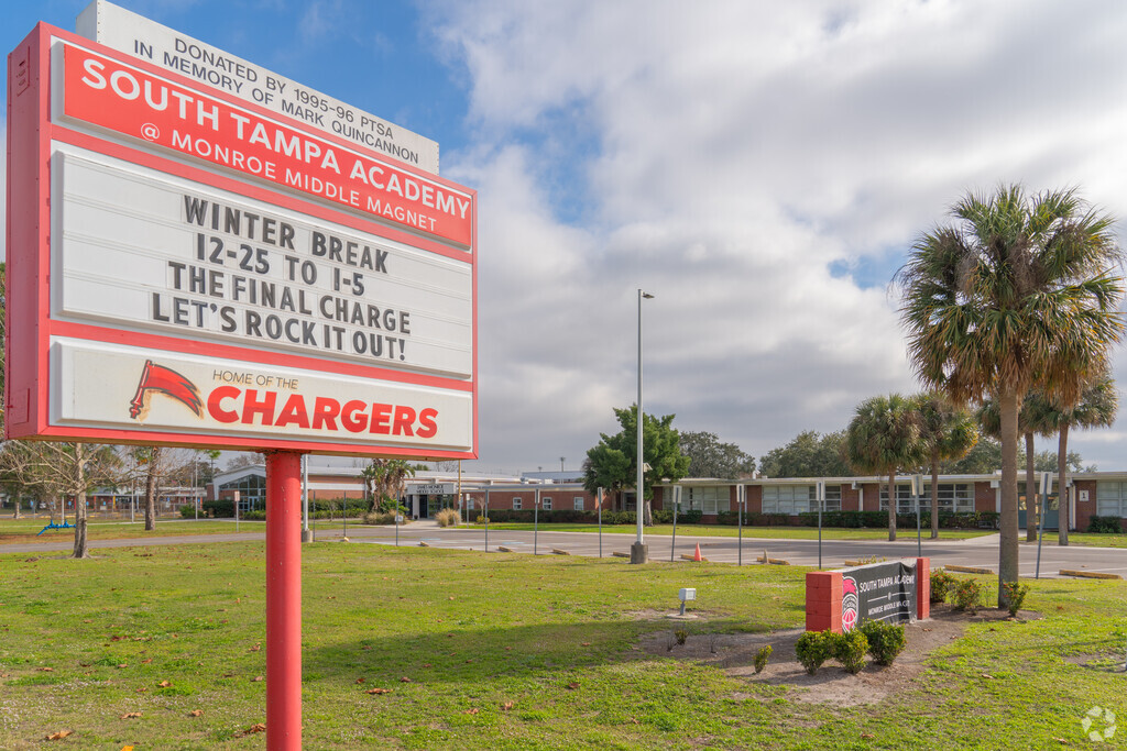 Monroe Middle School is home to the Chargers.