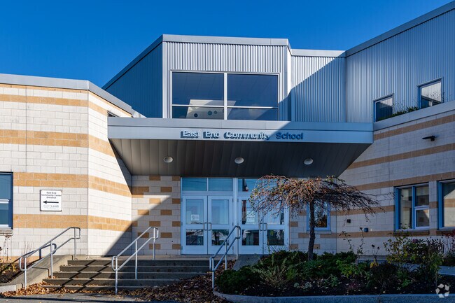 The East End Community School is affiliated with the Portland Public Schools district.