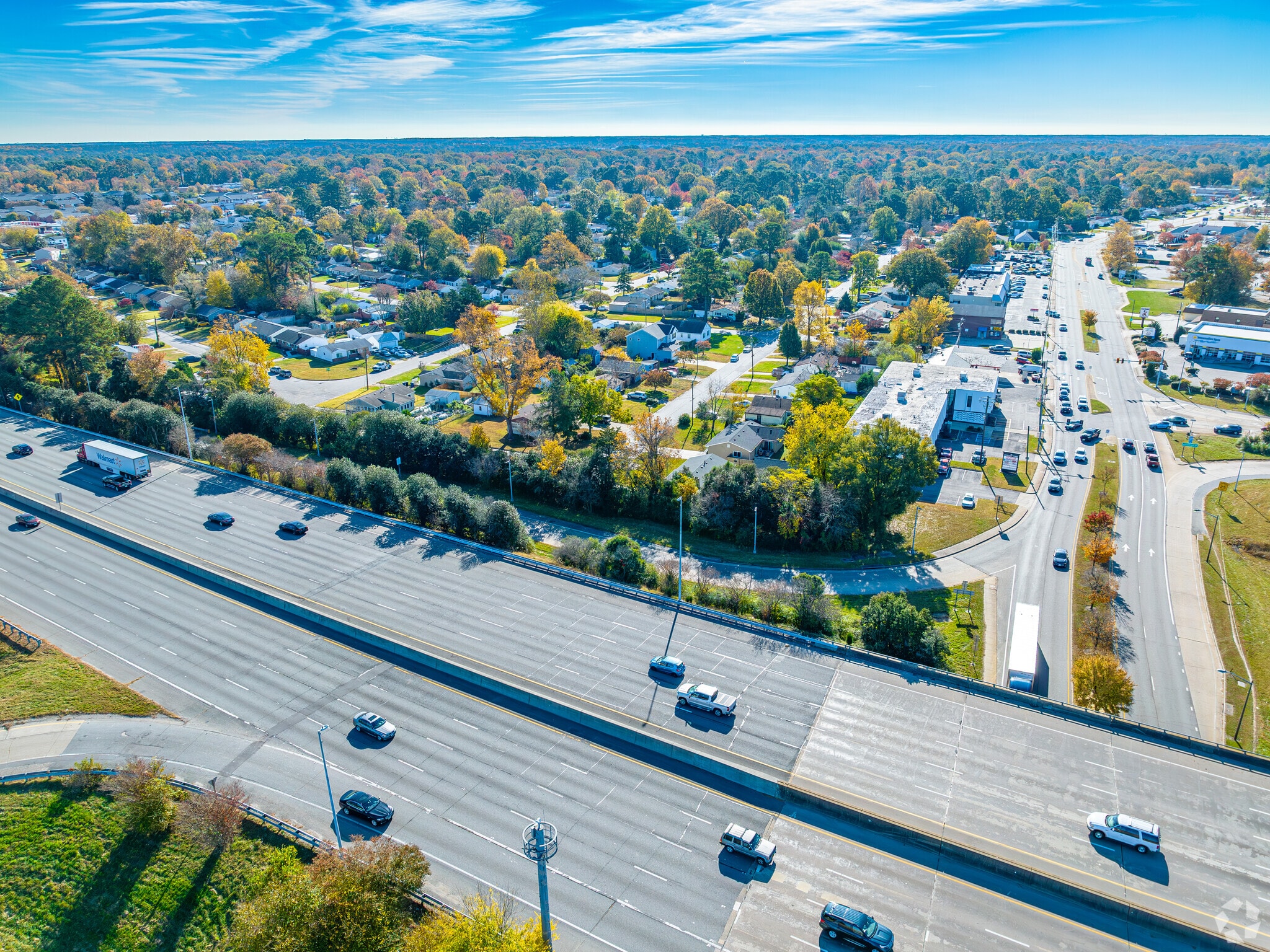 Adjacent to the freeway, Bow Creek residents can easily drive anywhere they need to go.