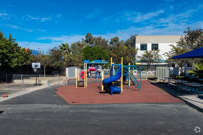 A look at the playground at Soille San Diego Hebrew Day School.
