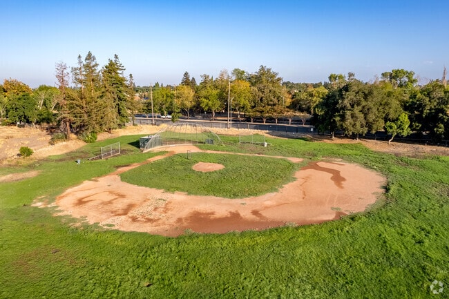 Students enjoy the using the baseball field at Independence High School in Outlying Santa Clara.