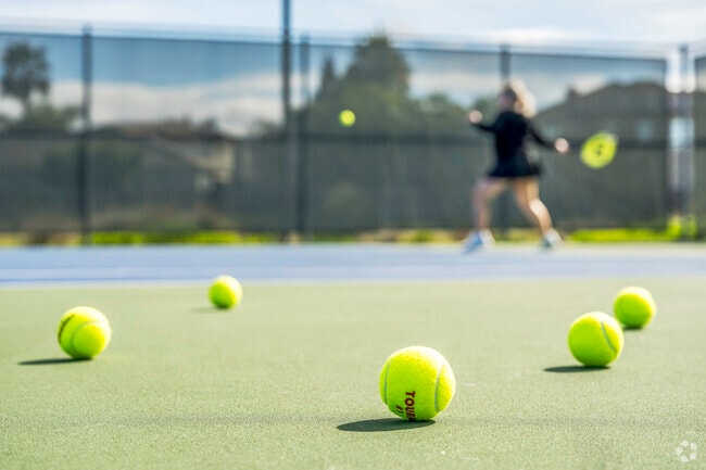You can take tennis lessons at Northpointe Park in Natomas Park.