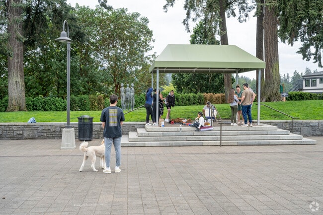 Millennium Plaza is an amazing place to hang out with friends.
