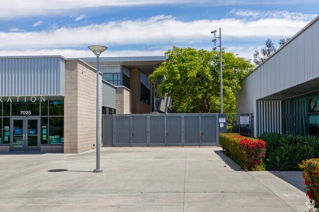 McBride High School entrance.