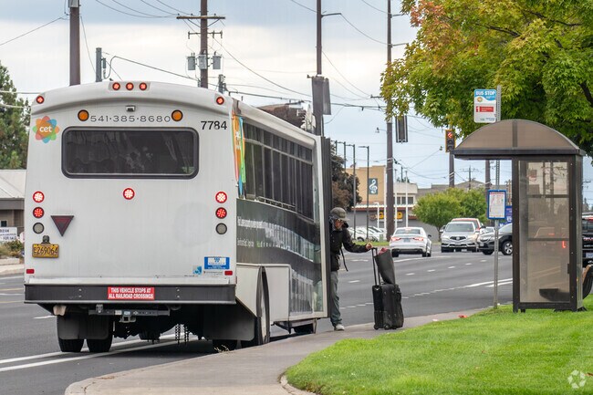 Cascades East Transit provides public transportation to Deschutes River Woods residents.