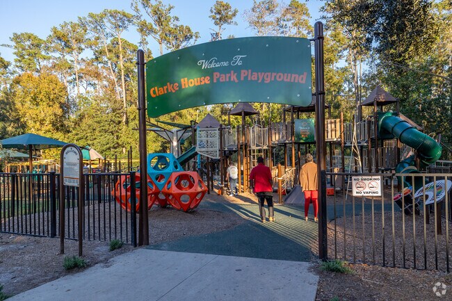 Clark House Park has a lot to do with the whole family