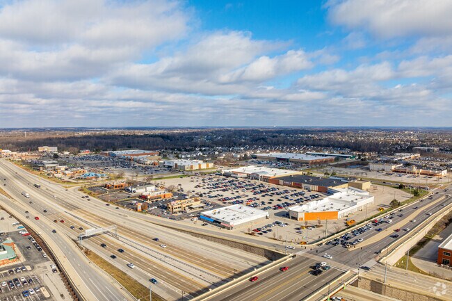 Village Park Plaza sits on the south side of Westfield.