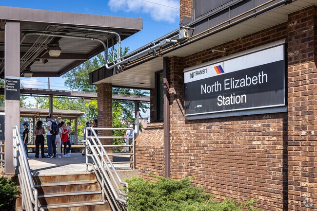 North End has its own train station and direct access to the New Jersey Turnpike.