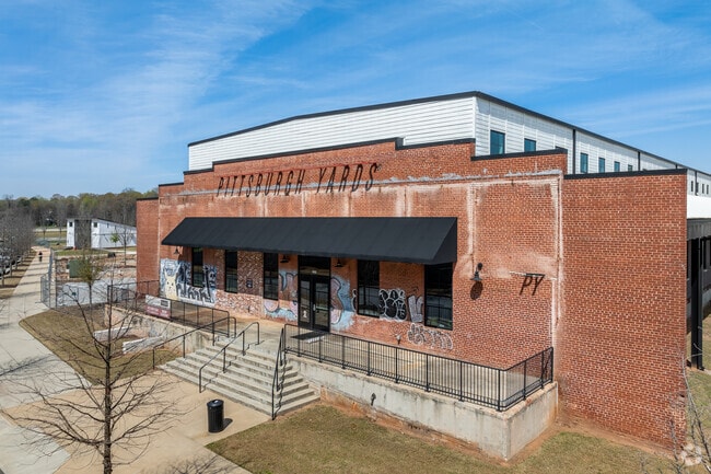 Pittsburgh Yards is a collection of office buildings, coworking spaces and retail.