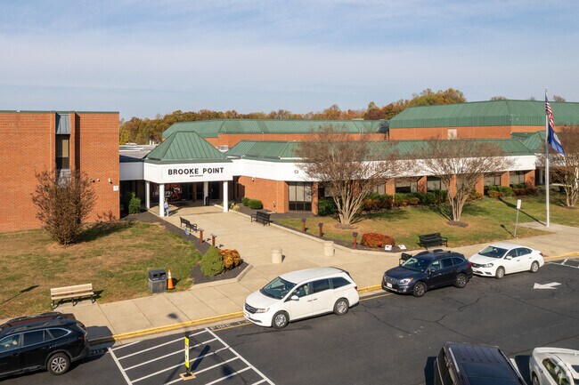 Brooke Point High School faithfully serves the community of Stafford.